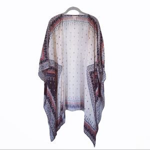 Xhilaration Open Front Kimono